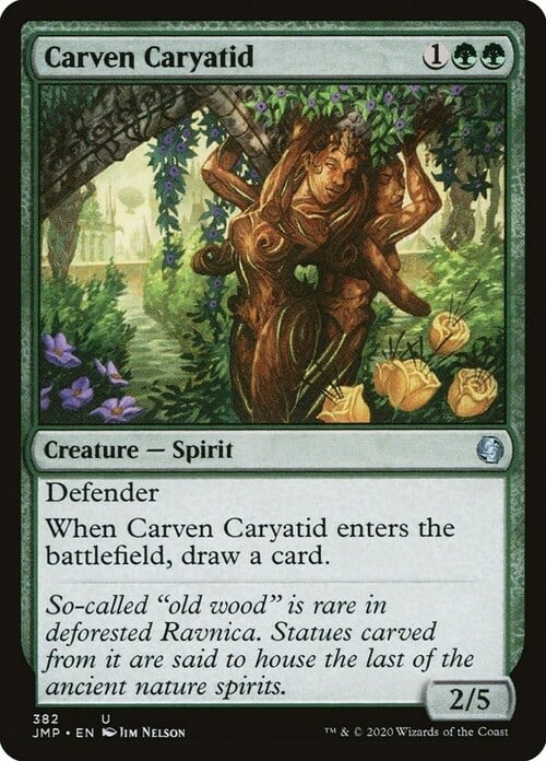 Carven Caryatid Card Front