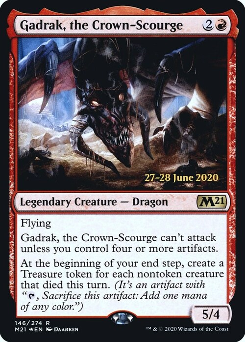 Gadrak, the Crown-Scourge Card Front