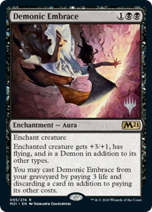 Demonic Embrace Card Front