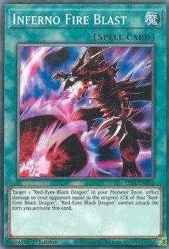 Inferno Fire Blast Card Front