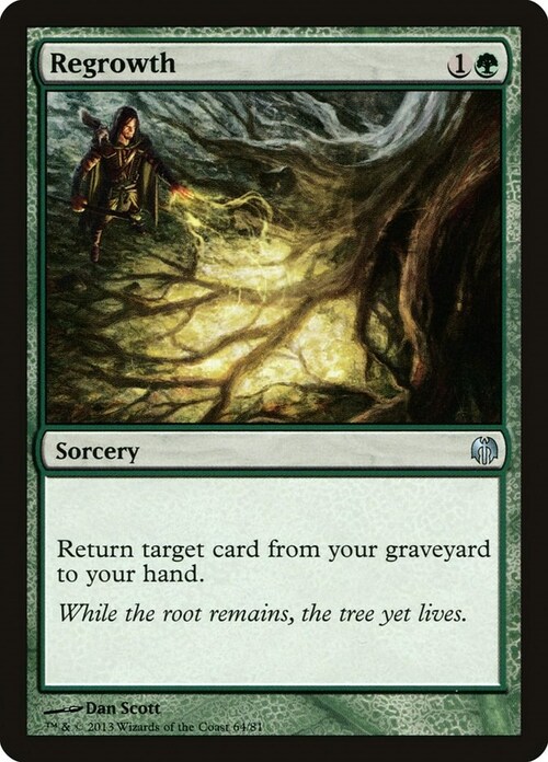 Regrowth Card Front