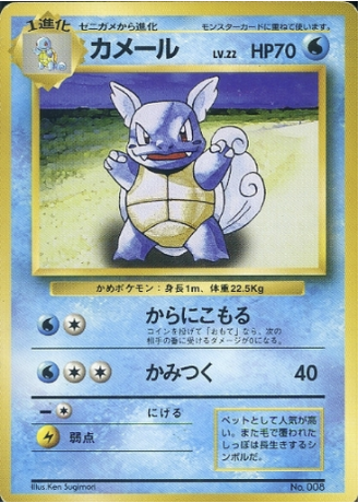 Wartortle Card Front