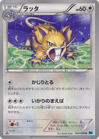 Raticate Card Front