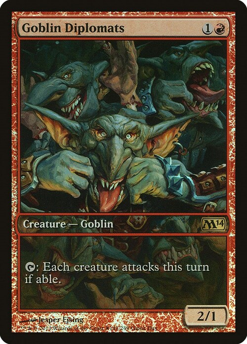 Goblin Diplomats Card Front