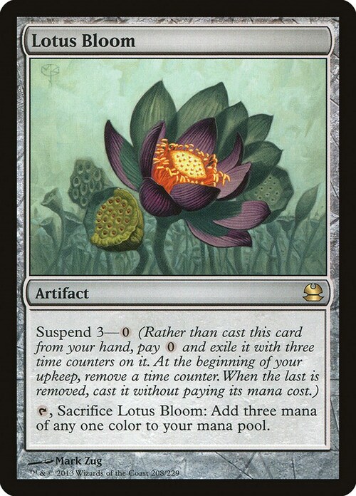 Lotus Bloom Card Front