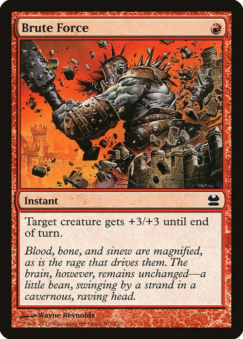 Brute Force Card Front