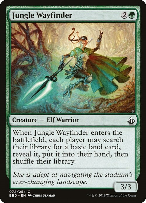 Jungle Wayfinder Card Front