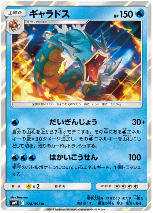 Gyarados Card Front