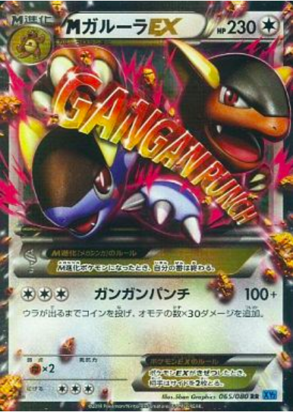 MegaKangaskhanEX Card Front