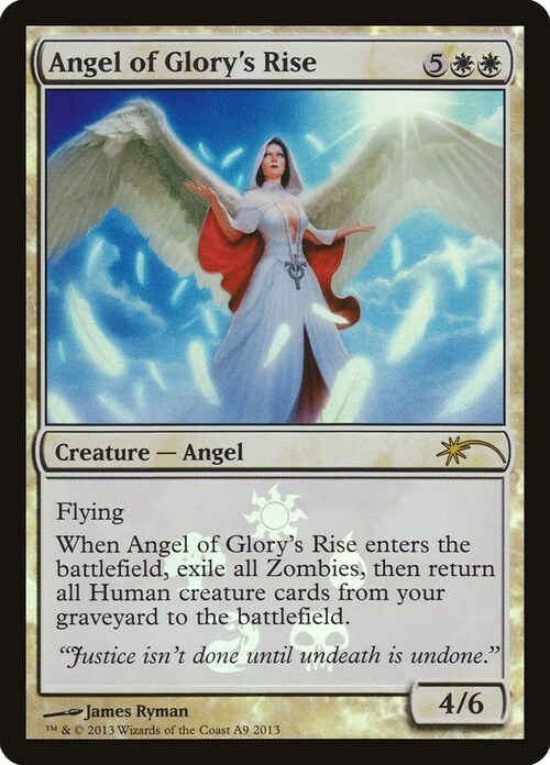 Angel of Glory's Rise Card Front