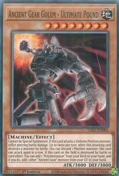 Ancient Gear Golem - Ultimate Pound Card Front