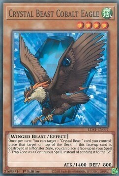 Crystal Beast Cobalt Eagle Card Front