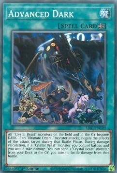 Advanced Dark Card Front