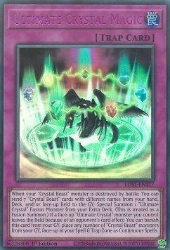 Ultimate Crystal Magic Card Front