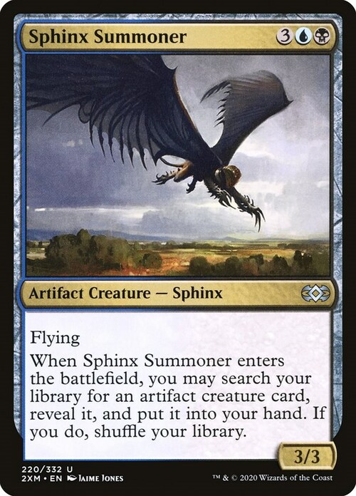 Sphinx Summoner Card Front