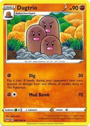 Dugtrio [Dig | Mud Bomb]