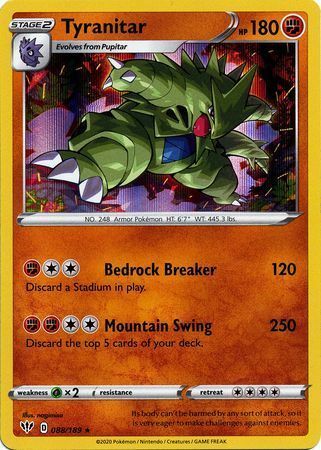 Tyranitar Card Front