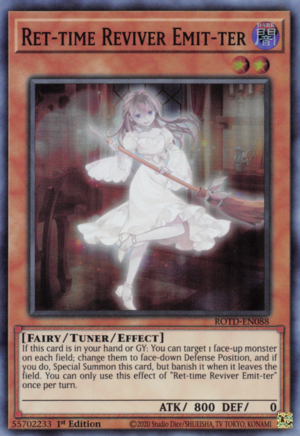 Ret-time Reviver Emit-ter Card Front