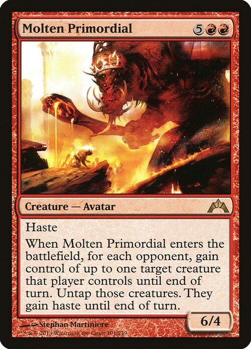 Molten Primordial Card Front