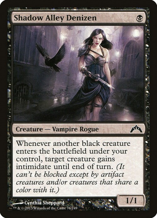 Shadow Alley Denizen Card Front