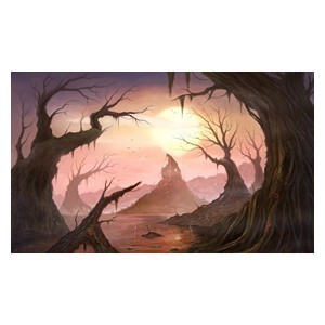 Kraken Wargames Playmats: Tappetino Swamp