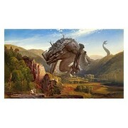 Kraken Wargames Playmats: Tappetino Kaiju Evening