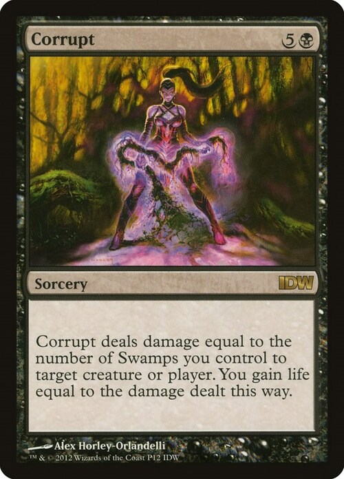 Corrupt Card Front