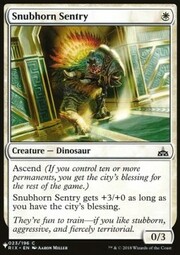 Snubhorn Sentry