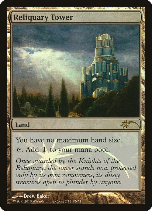 Reliquary Tower Card Front