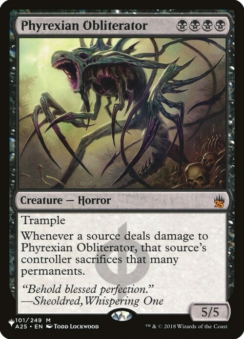 Phyrexian Obliterator Card Front