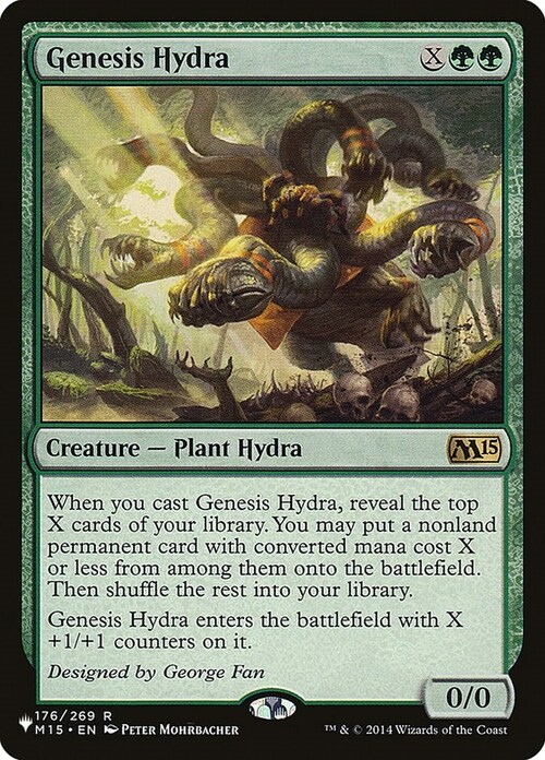 Genesis Hydra Card Front