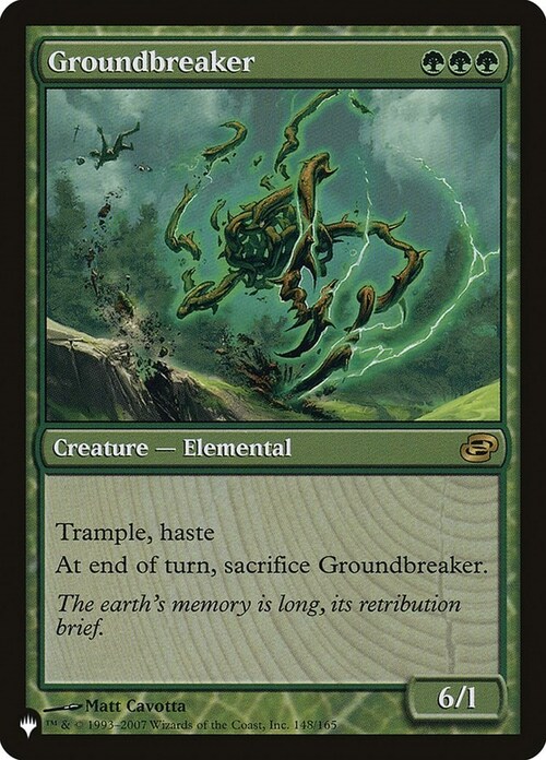 Groundbreaker Card Front