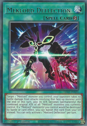 Meklord Deflection Card Front