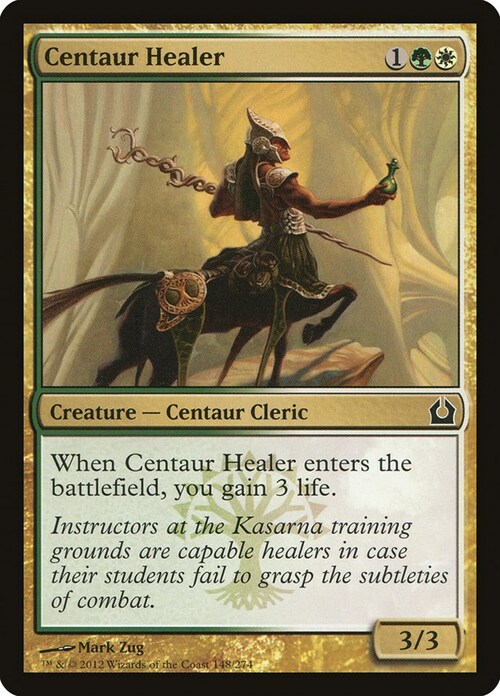 Centaur Healer Card Front