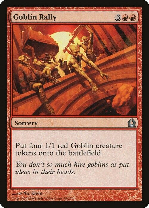 Goblin Rally Card Front