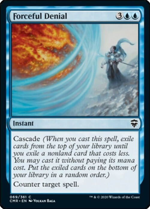 Forceful Denial Card Front