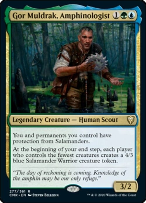 Gor Muldrak, Amphinologist Card Front