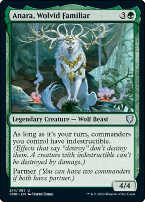 Anara, Wolvid Familiar Card Front