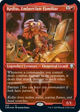 Kediss, Emberclaw Familiar Card Front