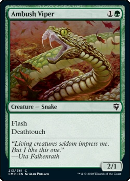 Ambush Viper Card Front