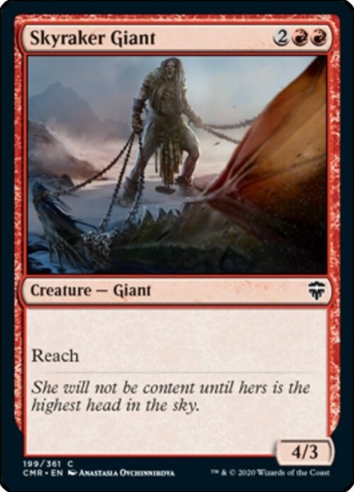 Skyraker Giant Card Front