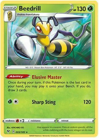 Beedrill Card Front