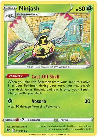 Ninjask Card Front