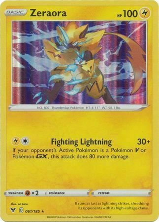 Zeraora Card Front