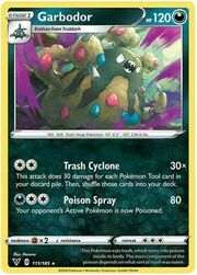 Garbodor [Trash Cyclone | Poison Spray]