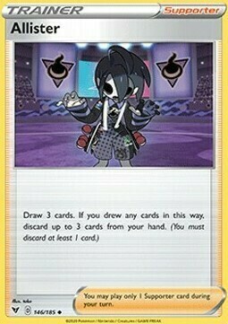 Allister Card Front