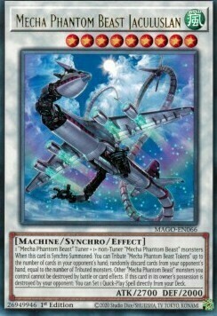 Mecha Phantom Beast Jaculuslan Card Front