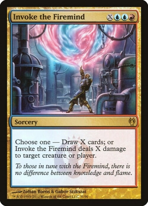 Invoke the Firemind Card Front