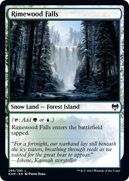 Rimewood Falls Card Front