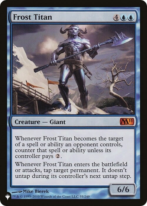 Frost Titan Card Front